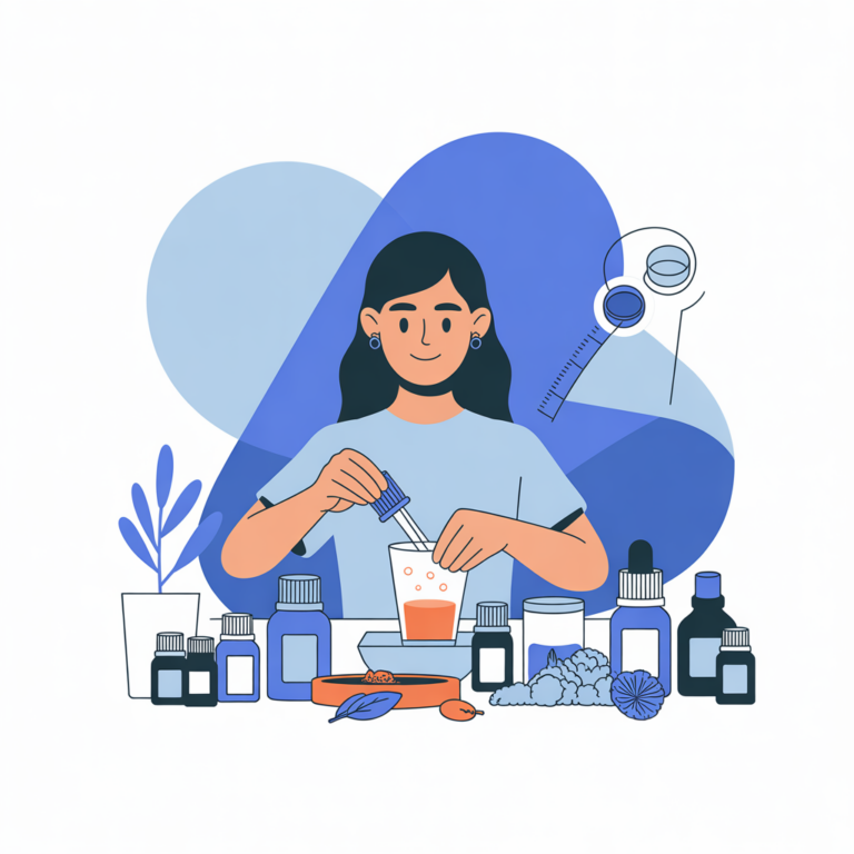 手作與創作過程：把一瓶精油變成日常儀式