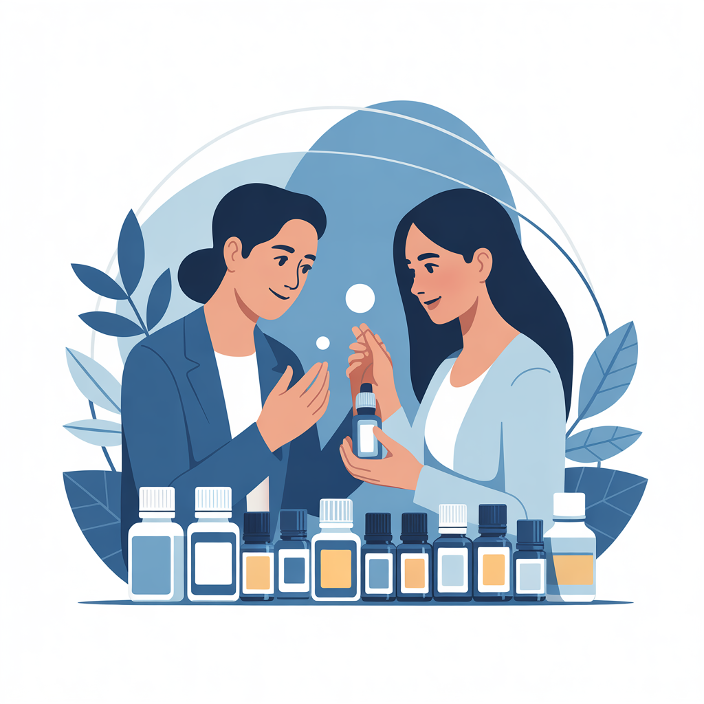 精油諮詢筆記：一場不急於解答的對話